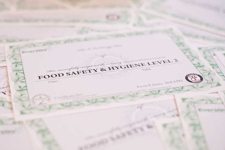 free food hygiene certificate